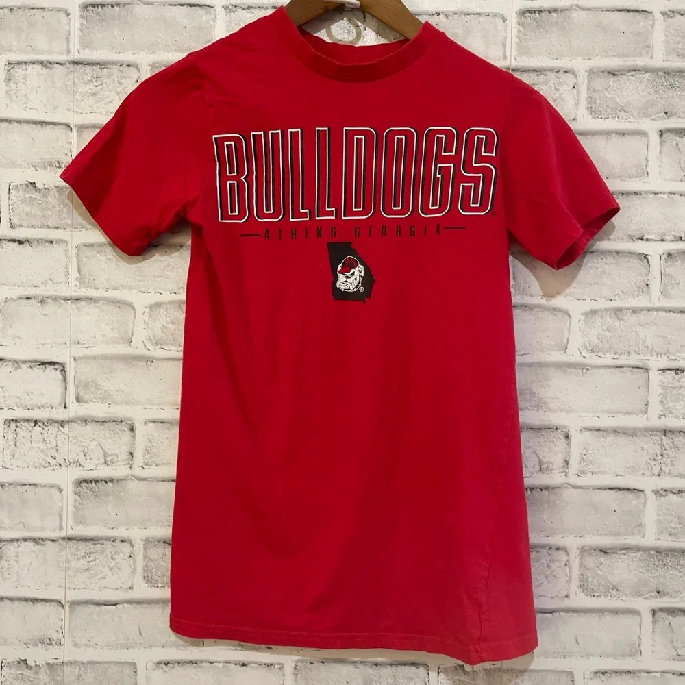 Women’s Georgia Bulldogs Rivalry Threads red short sleeve T-shirt XS